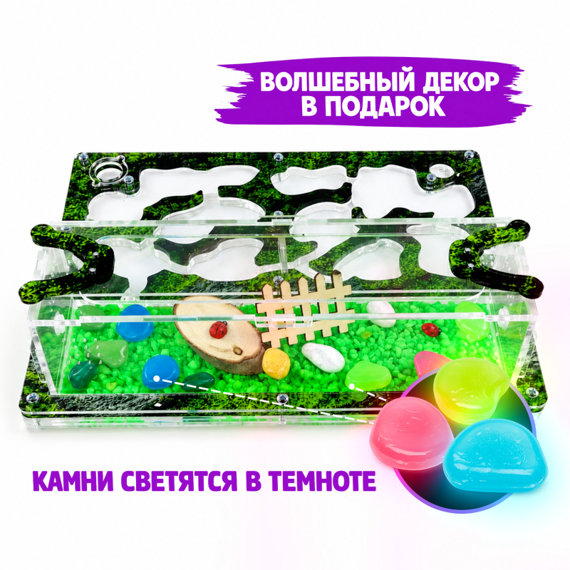 Муравьиная ферма Медиум “Горный мох” (ПОЛНЫЙ КОМПЛЕКТ) Муравьиная ферма Медиум “Горный мох” (ПОЛНЫЙ КОМПЛЕКТ)